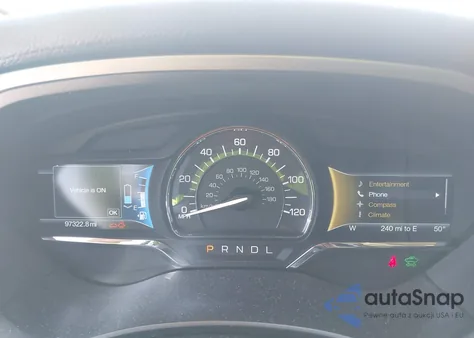 2015 Lincoln Mkz Hybrid z USA, uszkodzony, nr VIN 3LN6L2LU1FR620534